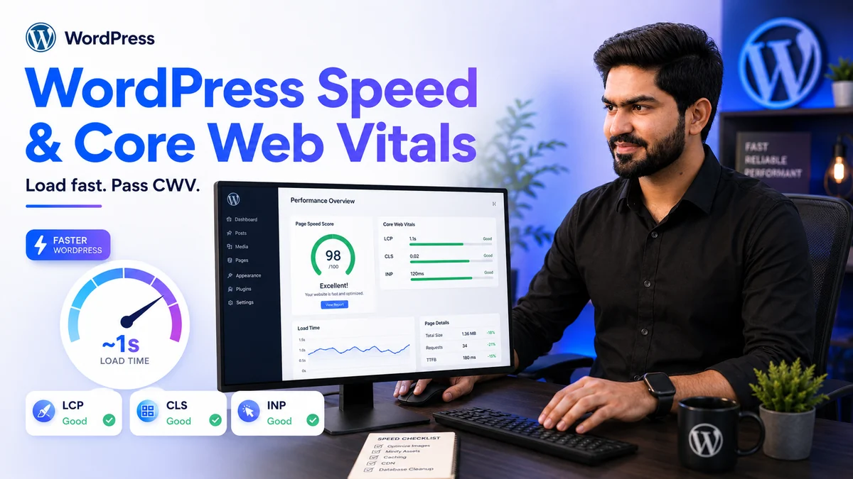 How I Make WordPress Sites Load Fast (and Pass Core Web Vitals)