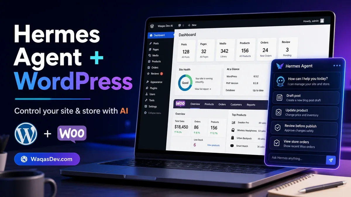 Hermes Agent + WordPress: Control Your Entire Site and Store with AI